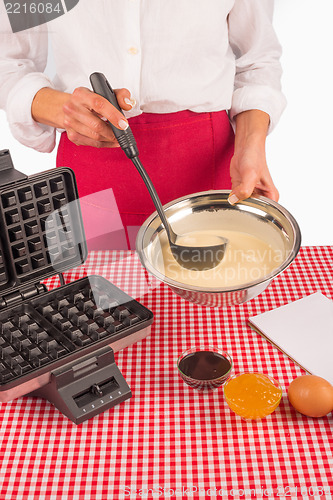 Image of Homemade waffles