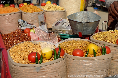 Image of Indian market 