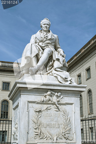 Image of Statue of Alexander von Humboldt in Berlin