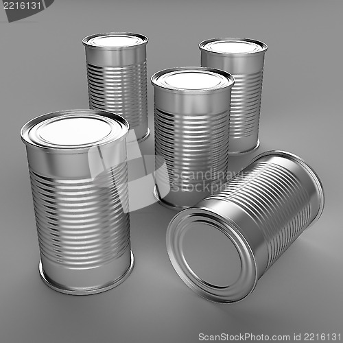 Image of Food cans