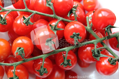 Image of tomatoes background