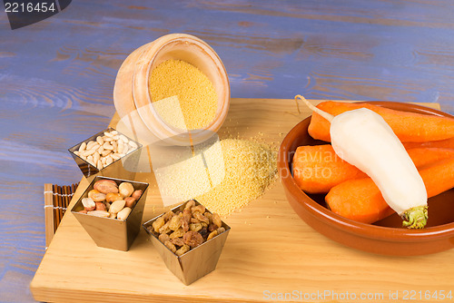 Image of Couscous ingredients