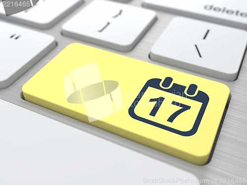 Image of Desktop Calendar Icon.