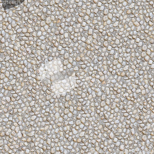 Image of Seamless Texture of Pebble Stones.