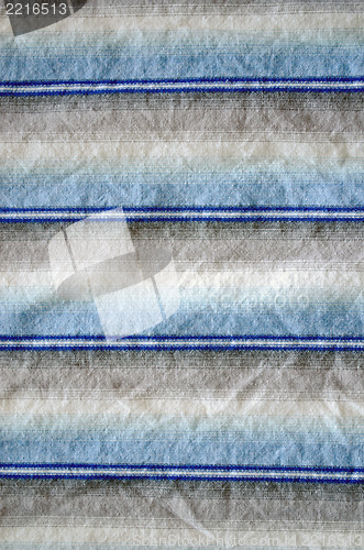 Image of cotton blue ton fabric background 
