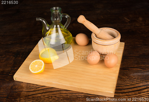 Image of Prepaing mayonnaise