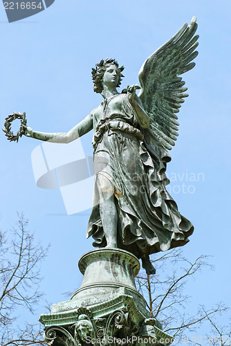 Image of Statue od Angel in Charlottenburg Palace Garden