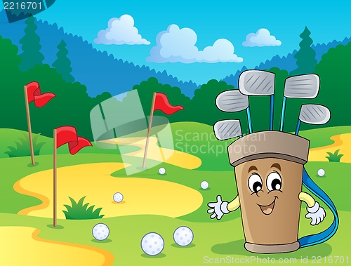Image of Image with golf theme 2