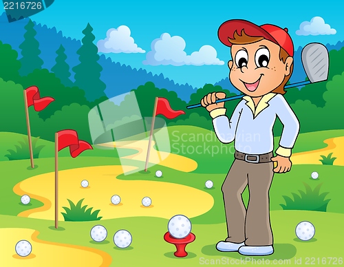 Image of Image with golf theme 3