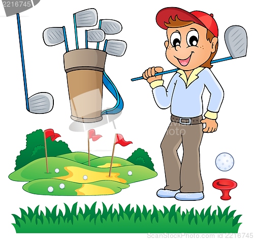 Image of Image with golf theme 6