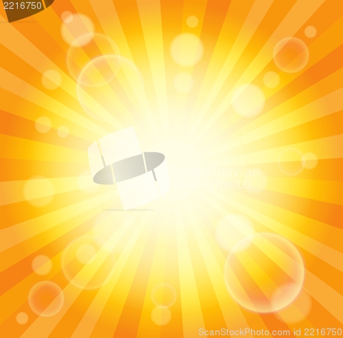Image of Abstract image with sunlight rays 6
