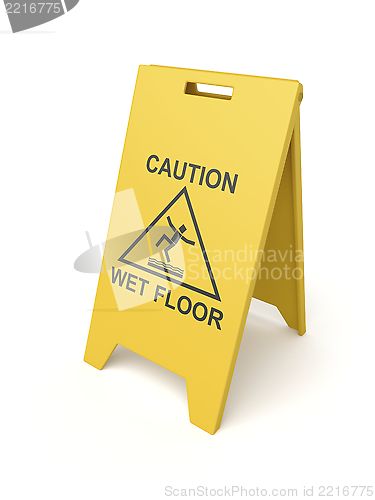 Image of Wet floor sign