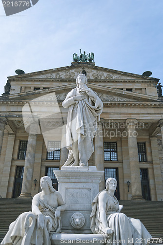 Image of Schiller Statue in Berlin