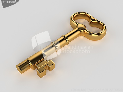 Image of Gold key