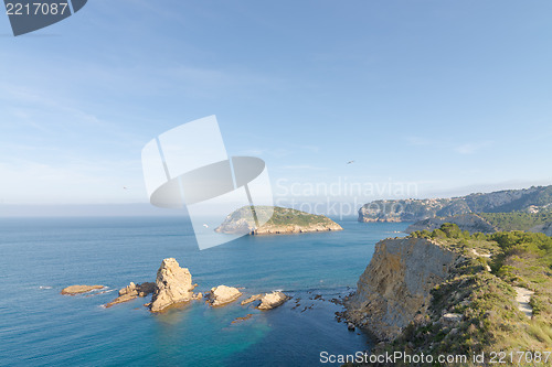 Image of Abrupt Javea coastline