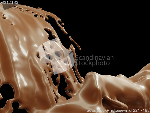 Image of Hot drinks: chocolate or cocoa splashes