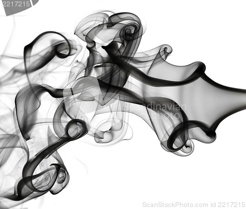 Image of Abstraction: white smoke pattern on white