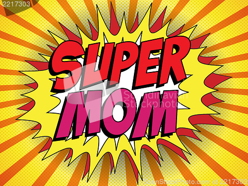 Image of Happy Mother Day Super Hero Mommy