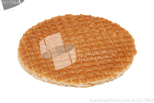 Image of Stroopwafel, Dutch caramel waffle