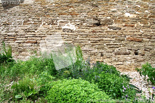 Image of The stone fortress wall