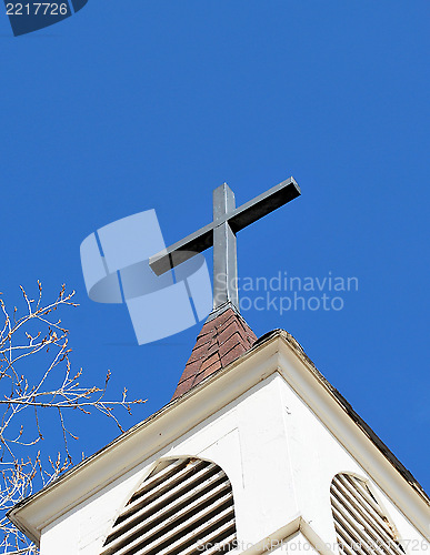 Image of Church steeple.