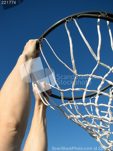 Image of Playing basketball