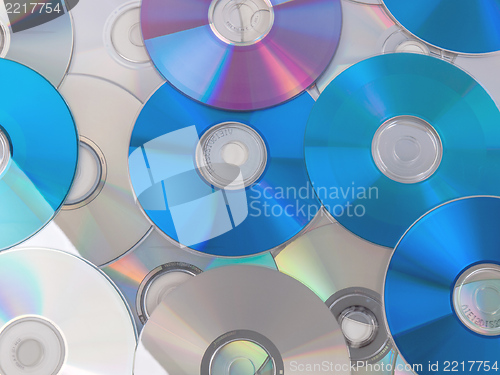 Image of CD DVD DB Bluray disc