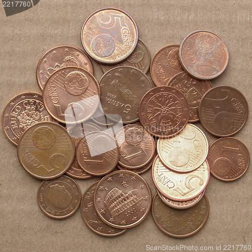 Image of Euro coins