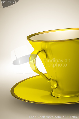 Image of yellow cup