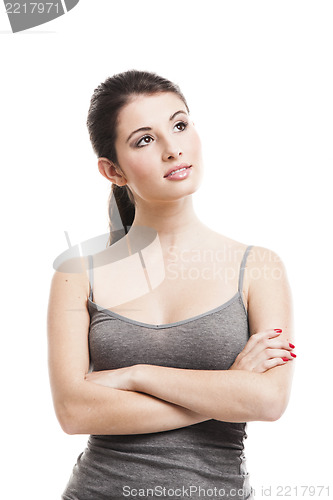 Image of Woman thinking