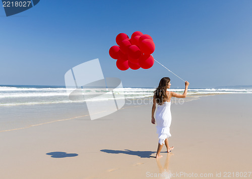 Image of Walking with ballons