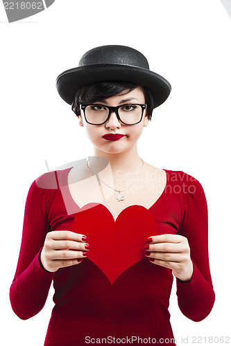 Image of Valentine's girl
