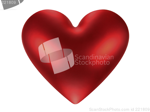 Image of Burning heart (+ clipping path)