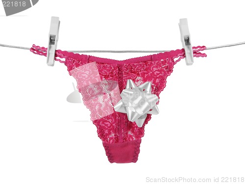 Image of Sexy pink panties (+clipping paths)