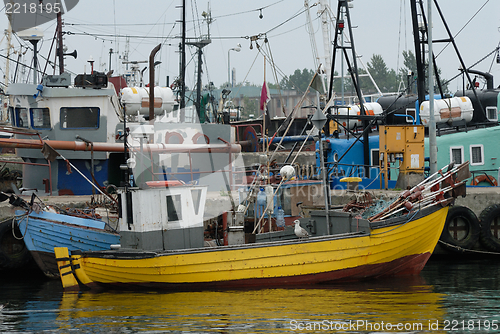 Image of Fishing Boat Port in Wladyslawowo, Poland