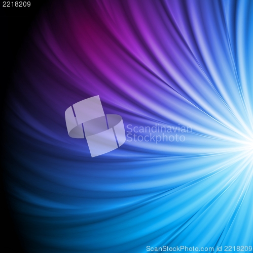 Image of Bright blue vector design