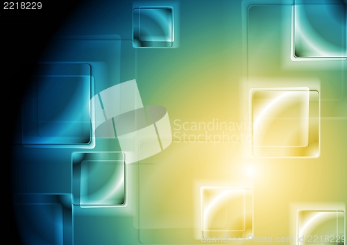 Image of Vibrant tech design. Vector background