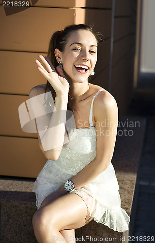 Image of funny girl