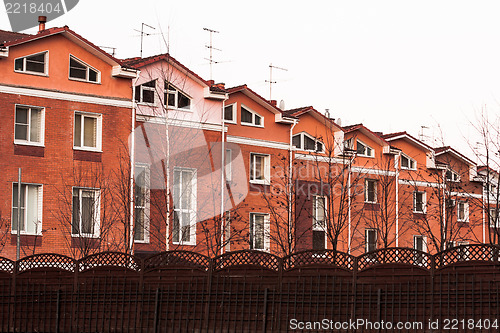 Image of Row of Houses in the Russian Federation