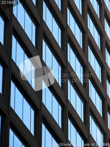Image of Windows of an office building