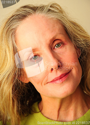 Image of Mature female beauty.