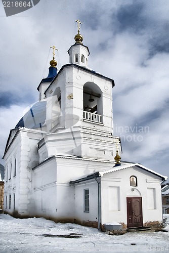 Image of John Predtechi's church. Tobolsk district. Russia