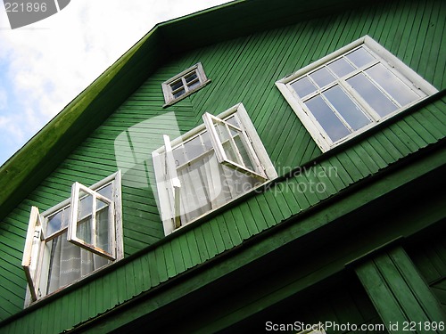 Image of Green country house