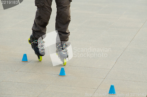 Image of Slalom practice