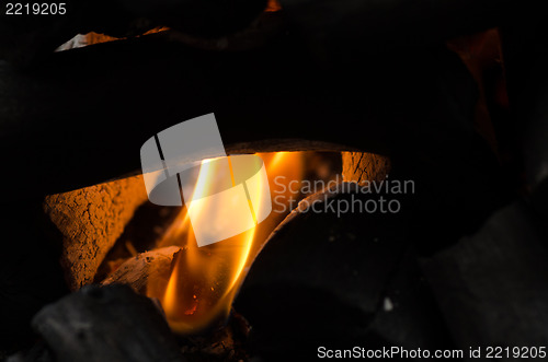 Image of Glowing embers