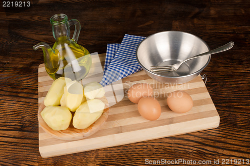 Image of Tortilla ingredients