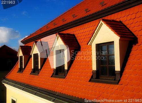 Image of red roof