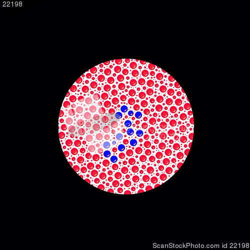 Image of Virus Through Microscope