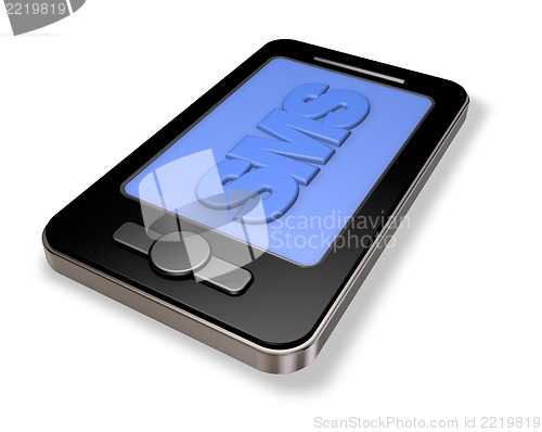 Image of sms smartphone