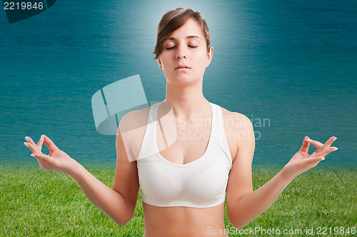 Image of Woman Meditating